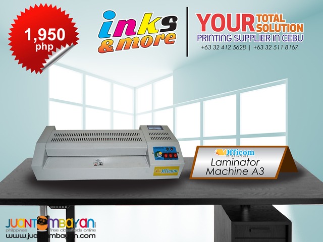 Personalized Printing Business - LAMINATOR MACHINE A3