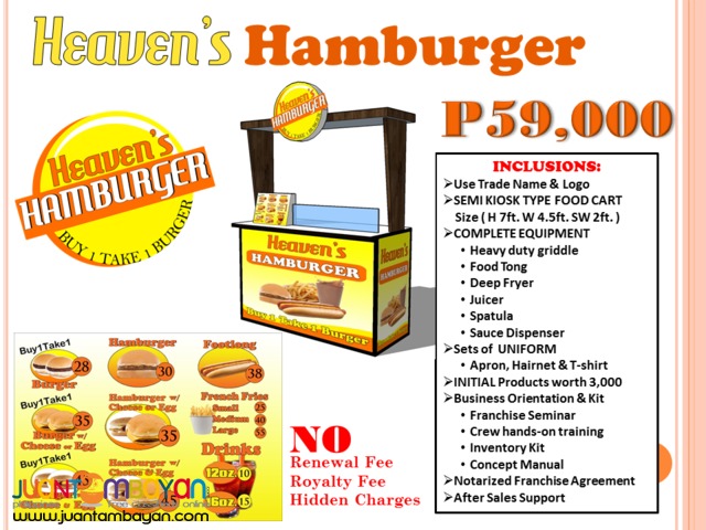 PROMO! Burger Franchise