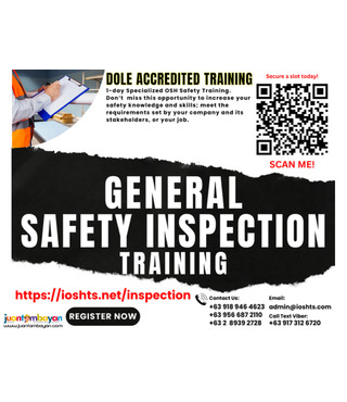 General Safety Inspection Training DOLE Accredited Training