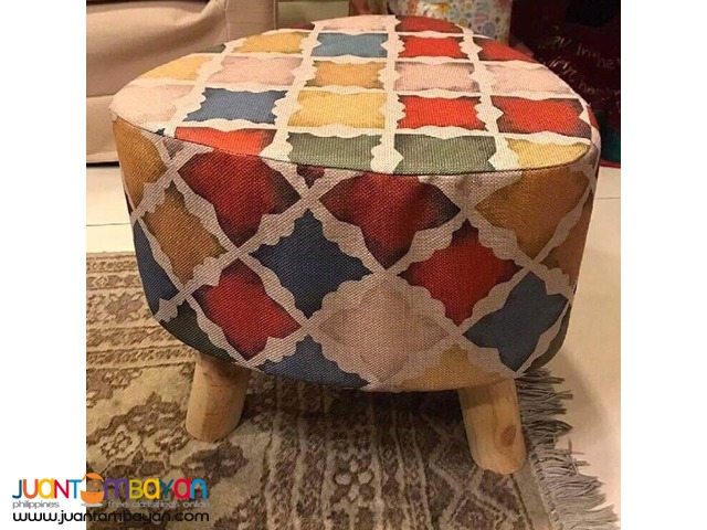 For Sale Big Imported Foot Stool