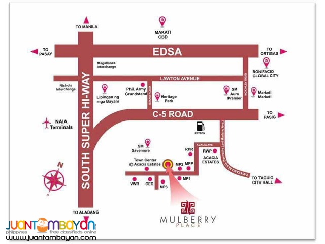 Condo in Taguig near BGC, TheFort and McKinley Hill