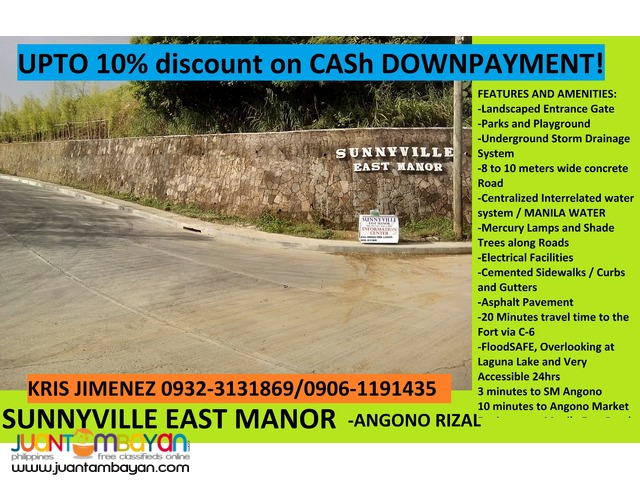 LOT for sale with upto 10% DISCOUNT at SUNNYVILLE 