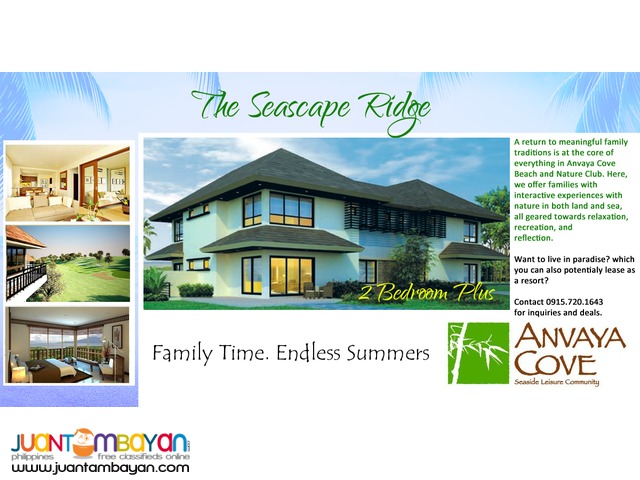 Anvaya Cove: Seascape Ridge 2 Bedroom Plus Residential Units 