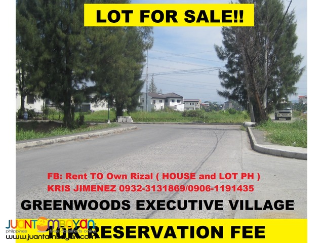 RESIDENTIAL LOT In GREENWOODS EXECUTIVE VILLAGE
