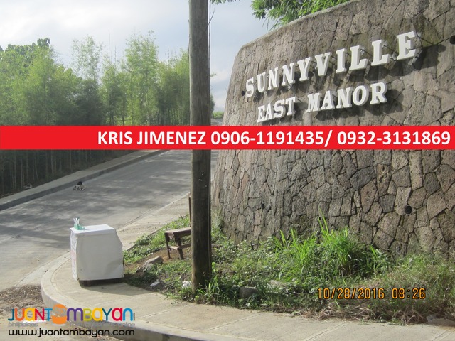 lot in angono SUNNYVILLE EAST MANOR