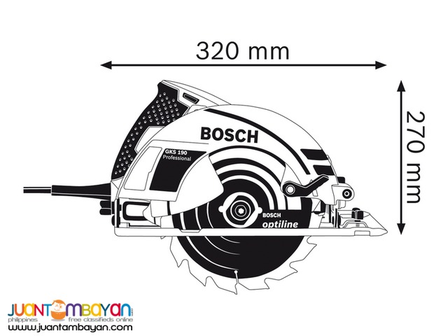 Bosch GKS 190 (Hand-Held Circular Saw)