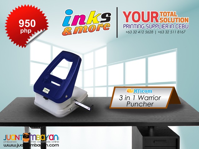 Personalized Printing Business - 3 in 1 WARRIOR PUNCHER Personalized Printing Business - 3 in 1 WARRIOR PUNCHER