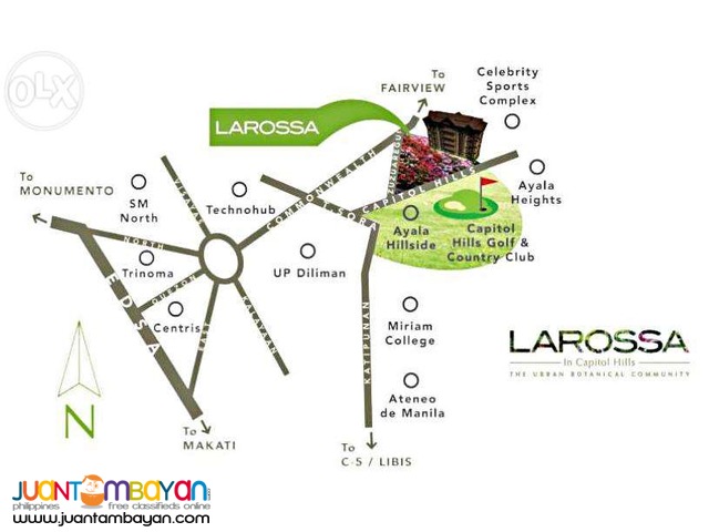 LAROSSA in Capitol Hills Drive Quezon City