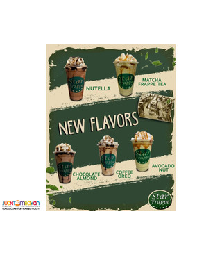 Star Frappe' Kiosk For SM, ROBINSON PHP 179,000.00