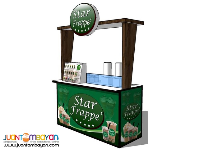 Star Frappe' Kiosk For SM, ROBINSON PHP 179,000.00