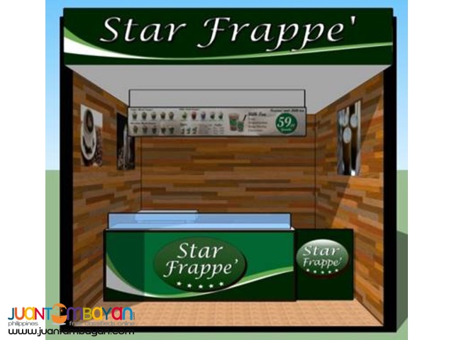 Star Frappe' Kiosk For SM, ROBINSON PHP 179,000.00