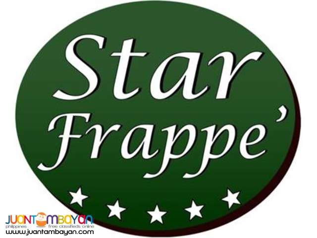 Star Frappe' Kiosk Type Franchise PHP 179K