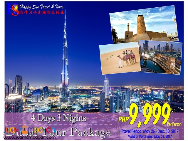 dubai tour package from mumbai with airfare