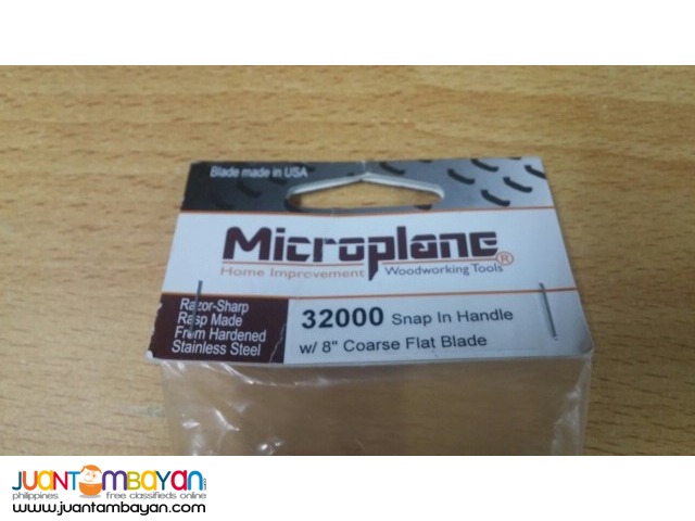 Microplane Large Snap In Handle w/Coarse Flat Rasp