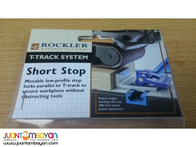 Rockler 56600 Short Stop for Rockler T-Track System