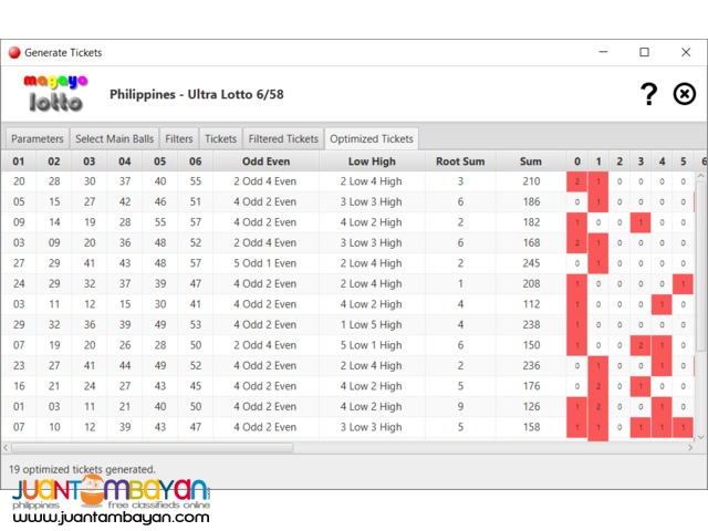 freeware lotto wheeling software development