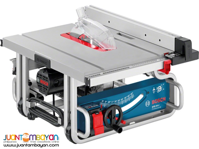 Bosch GTS 10 J (Table Saw) with Bosch GTA 60 W (Saw Stand)