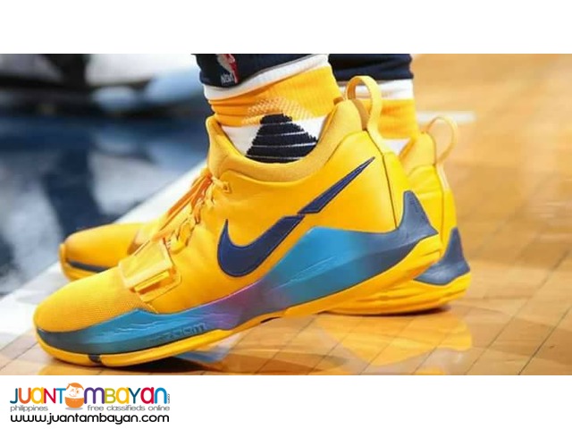 paul george shoes yellow