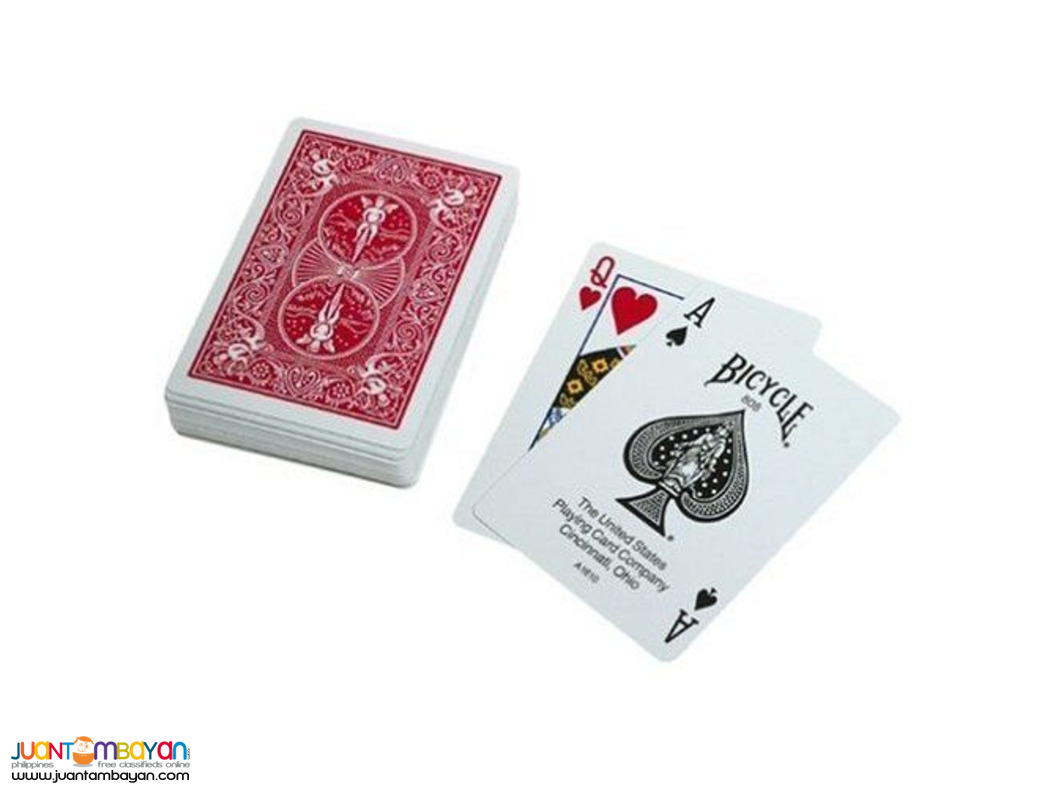 Bicycle Stripper Red Playing Cards (Magic Tricks)