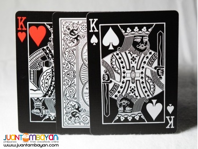 Bicycle Black Tiger UV500 Air-Flow Finish Playing Cards 
