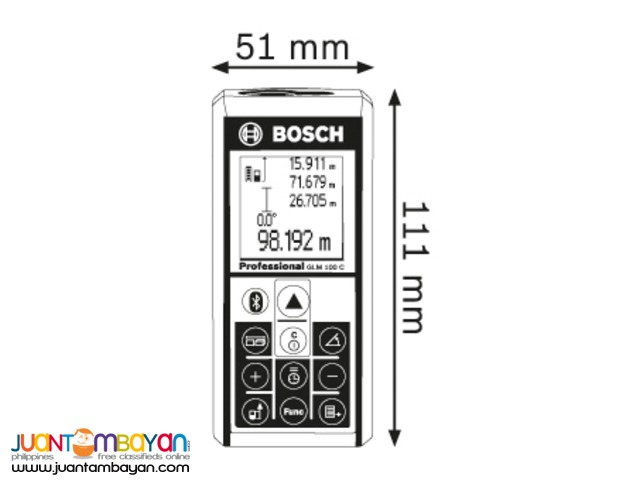 Bosch GLM 100 C (Laser Measure)