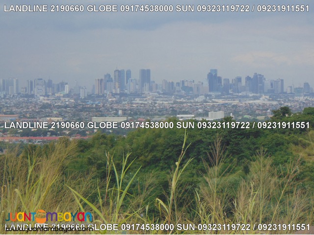 Sunnyville East Manor Lot Sale overlooking BGC and Laguna Lake