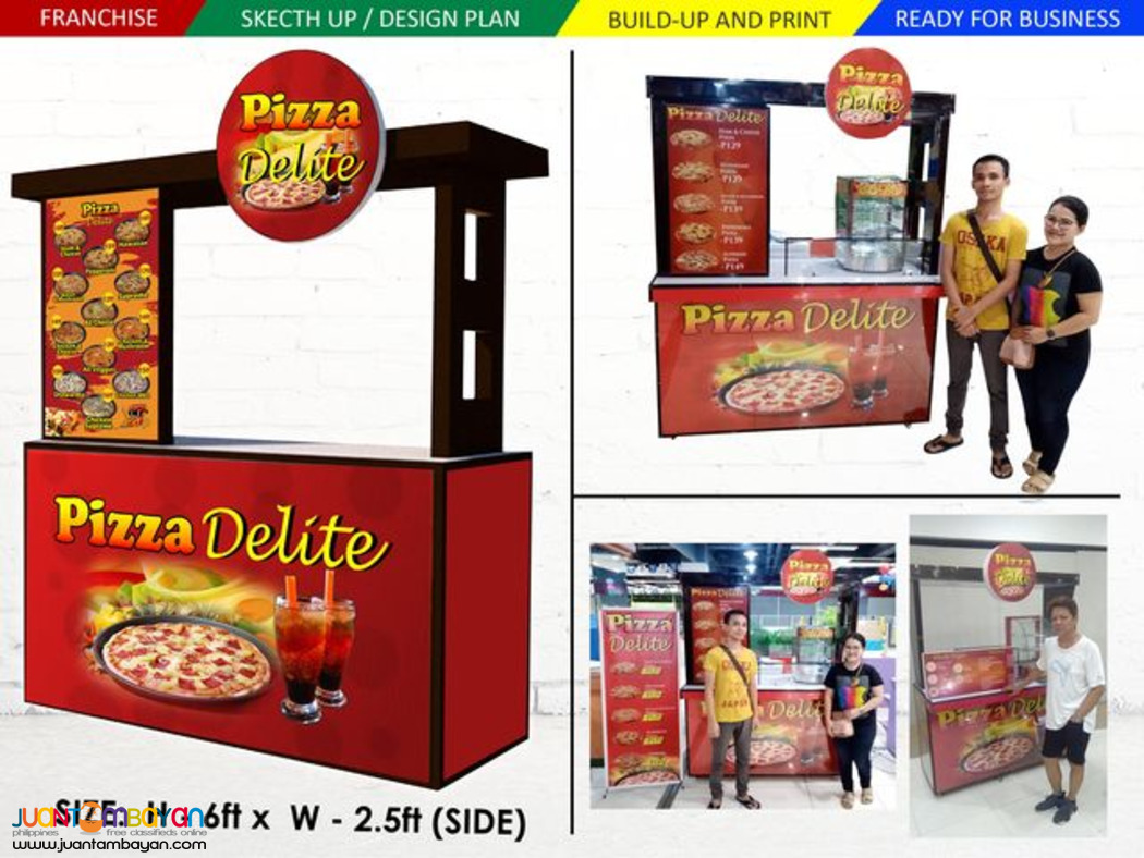 Pizza Delite Food Cart Franchise P179,000 Only!