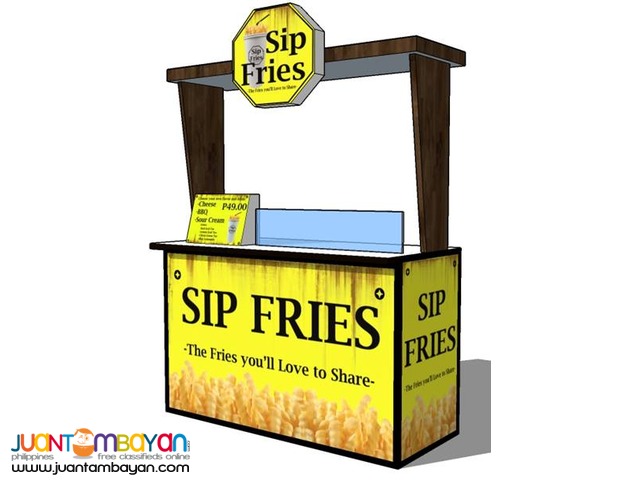 Sip Fries Food Cart Franchise Promo P149,000 Only!