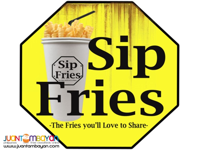 Sip Fries Food Cart Franchise Promo P149,000 Only!