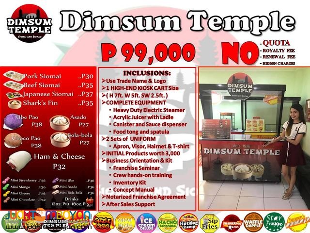 NEGOSYO FOOD CART FRANCHISE