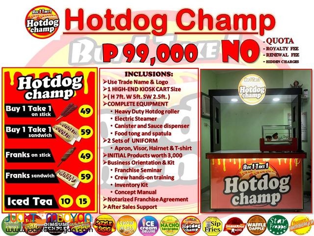 NEGOSYO FOOD CART FRANCHISE