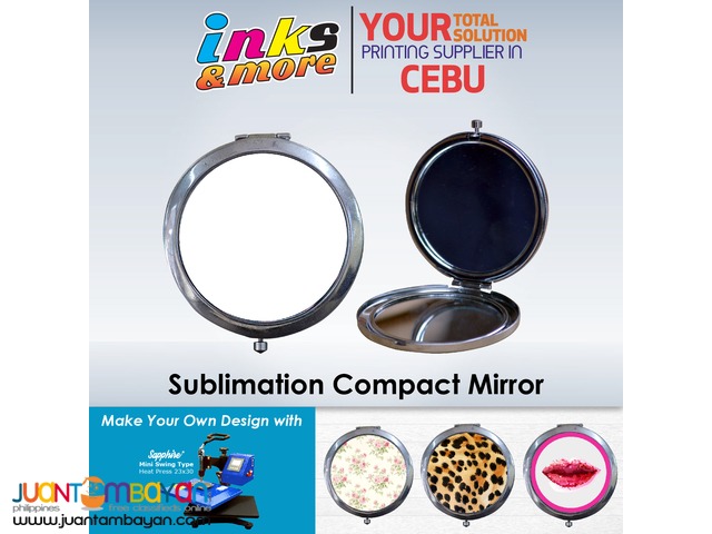 Personalized Printing Business Cebu - Sublimation Compact Mirror