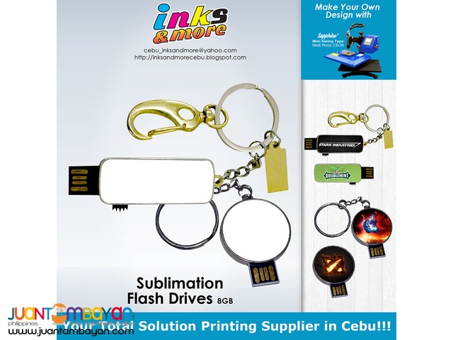 Personalized Printing Business Cebu - Sublimation USB Flash Drive