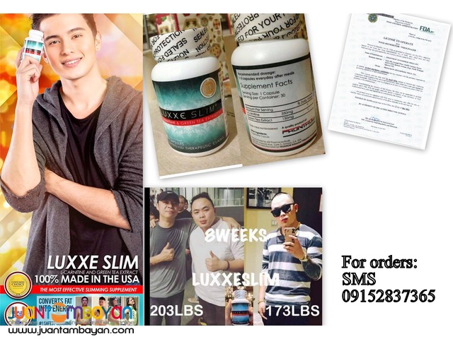 Luxxe Slim Lcarnitine and Green Tea Extract Luxxe Slim Lcarnitine and Green Tea Extract
