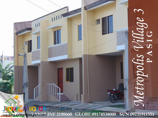 House n Lot for Sale in Pasig City Birmingham LOW DP only
