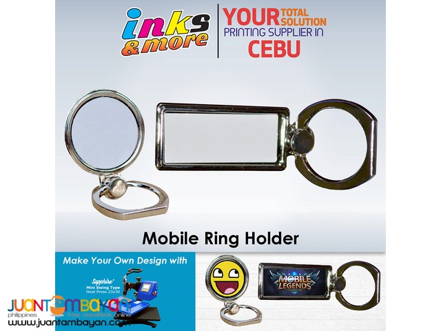 Personalized Printing Business Cebu - Sublimation Mobile Ring Holder Personalized Printing Business Cebu - Sublimation Mobile Ring Holder