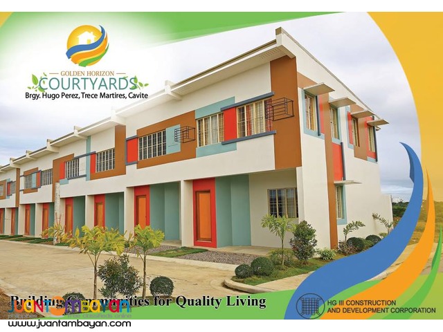 golden horizon low cost townhouse thru pag ibig housing loan 