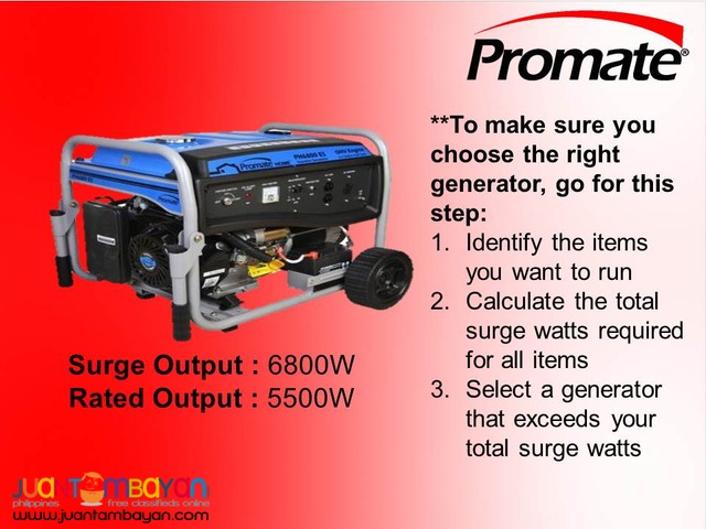Promate Home Generator PH6800 ES