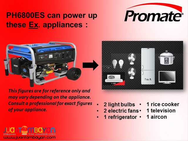 Promate Home Generator PH6800 ES