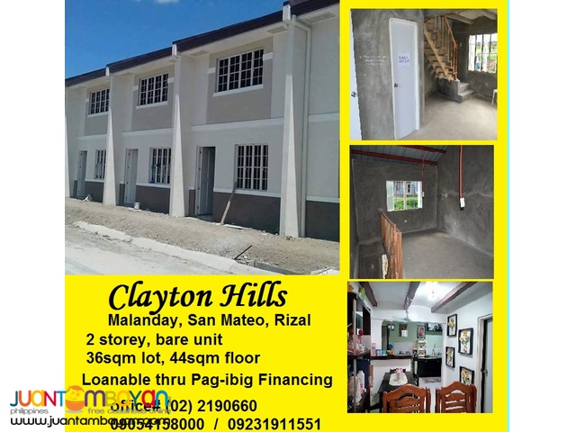 Capili Lots Residential for Sale in Guitnang Bayan SanMateo
