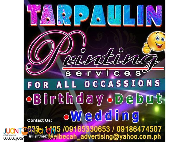 Tarpaulin,sticker,signages,product label