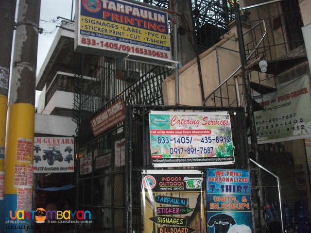 Tarpaulin,sticker,signages,product label