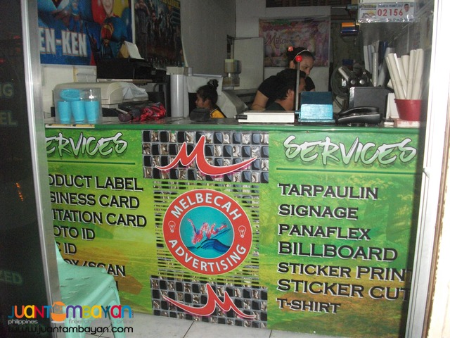 Tarpaulin,sticker,signages,product label