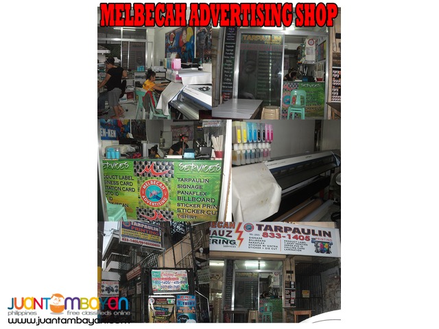 Tarpaulin,sticker,signages,product label