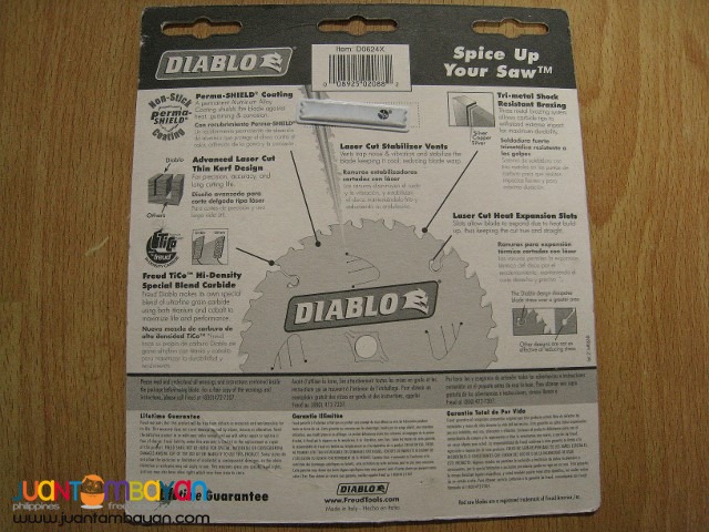 Freud D0624A Diablo Lot De 10 Lames De Scie à Encadrement ATB 24T ATB Perma- Shield 16,5 Cm - Foto 11