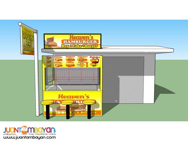Heaven's Hamburger Food Stall Franchise 2023