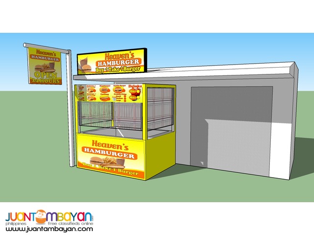 Heaven's Hamburger Food Stall Franchise 2023