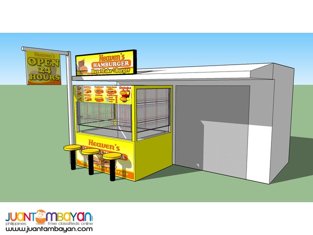 Heaven's Hamburger Food Stall Franchise 2023