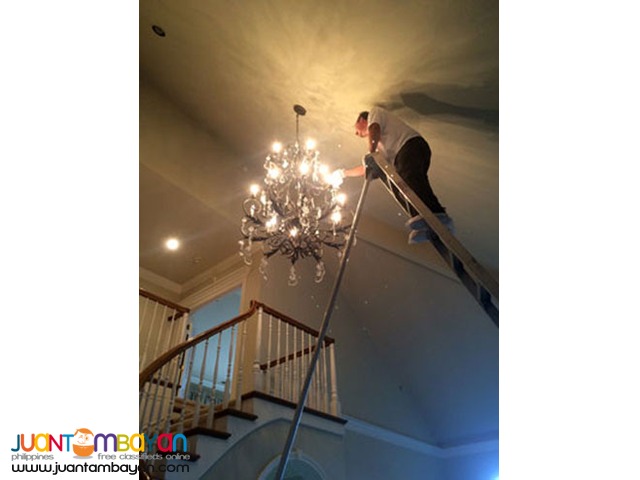Chandelier Cleaning, Sealing and Glass Tinting Services 