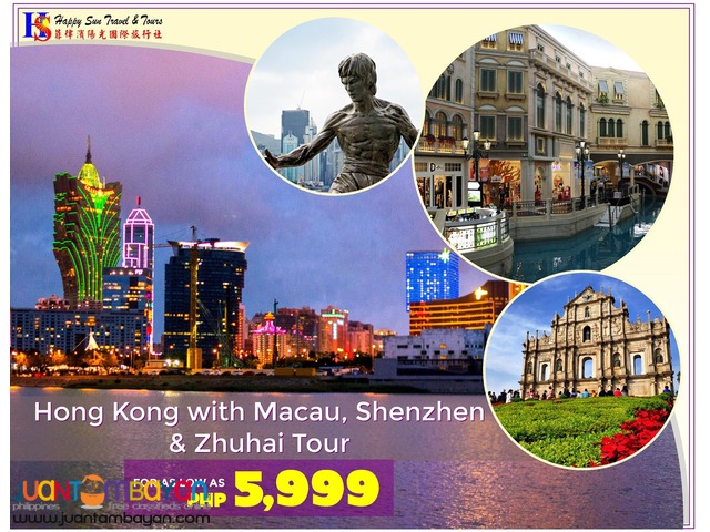 Hong Kong with Shenzhen, Zhuhai & Macau Tour